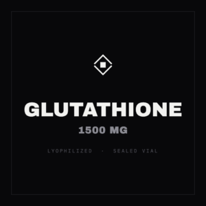 Glutathione 1500 mg sealed lyophilized vial
