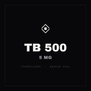 TB 500 5 mg sealed lyophilized vial