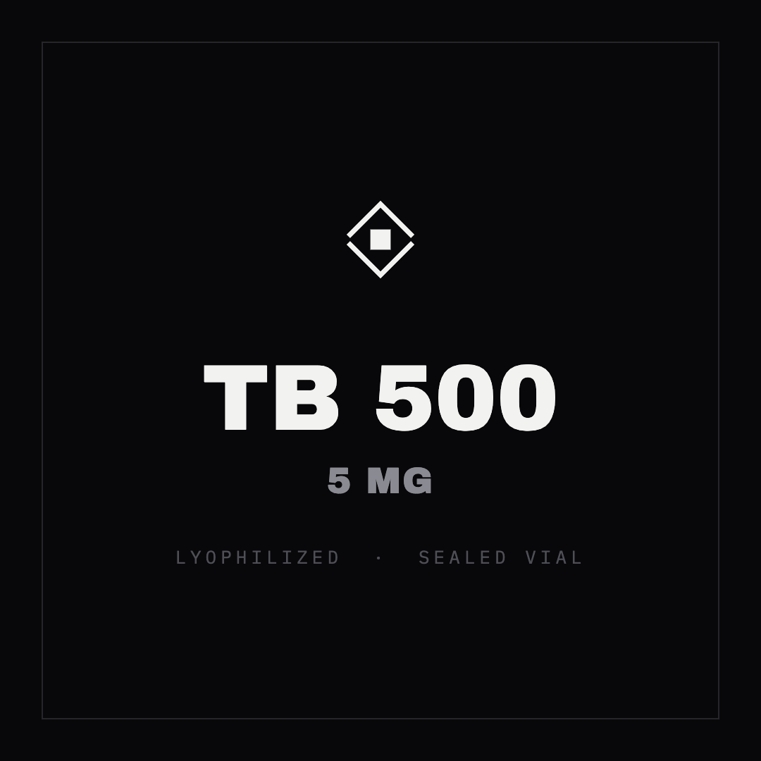 TB 500 5 mg sealed lyophilized vial